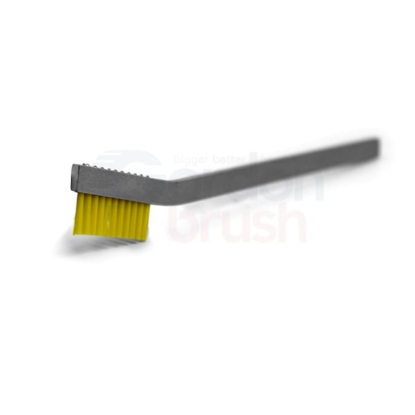 Gordon Brush 2x11 Row 0.016 Static Dissipative Nylon Bristle Al Handle Hand-Laced, PK12 11SDAG-12 - main